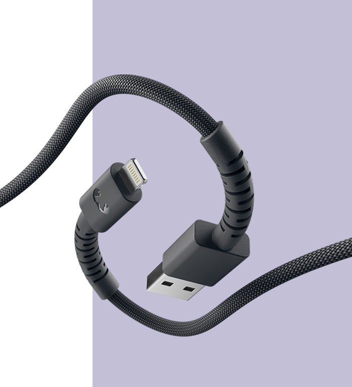 FlexWave USB-A to Apple Lightning 70cm - Ultra Flexible